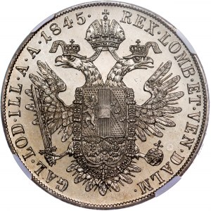 Casa d'Asburgo - Ferdinando I (1835-1848) Thaler 1845 A