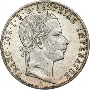 Maison de Habsbourg - François-Joseph Ier (1848-1916) Gulden 1860 A