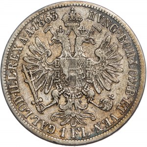 Ród Habsburgów - Franciszek Józef I (1848-1916) Gulden 1863 A
