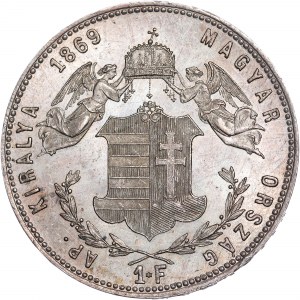 Habsburský rod - František Josef I. (1848-1916) Gulden 1869 KB