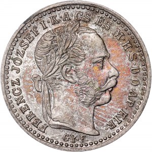 Habsburský rod - František Josef I. (1848-1916) 10 Kreuzer 1870 GY.F.