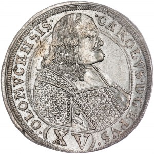 Olmütz - Carlo II Liechtenstein (1664-1695) XV Kreutzer 1694 Kremsier