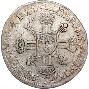 France - LOUIS XIV THE SUN KING ½ ECU