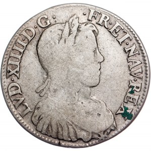 France - LOUIS XIV THE SUN KING 1649 ½ ECU