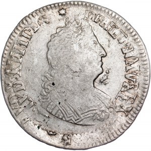 Francja - LUDWIK XIV KRÓL SŁOŃCA 1704 ½ ECU