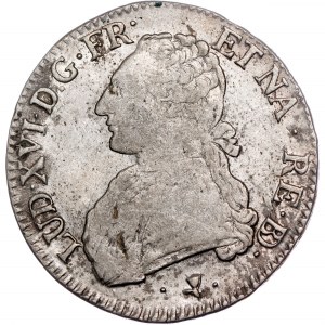 Francúzsko - LOUIS XVI 1777 ECU Pau