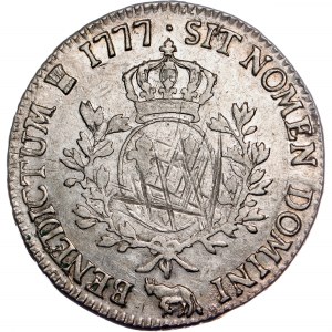 Francja - Ludwik XVI 1777 ECU Pau