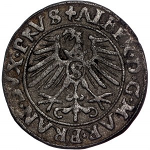 Německé státy - Albert Hohenzollern, Groschen Königsberg 1550
