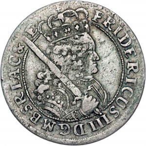 Deutsche Staaten - Preußen. Friedrich III. Ort (18 Groschen) 1699, Krlewiec