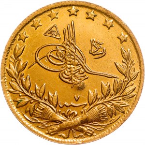 Impero ottomano 100 Kurus - Mehmed V 1327 (1909) ٧