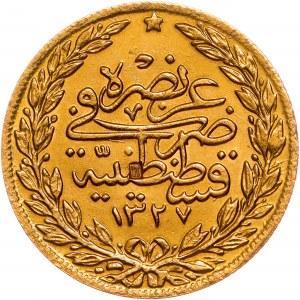 Ottoman Empire 100 Kurus - Mehmed V 1327 (1909) ٧