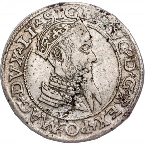 Pologne - Sigismond II August Czworak 1565 Vilnius