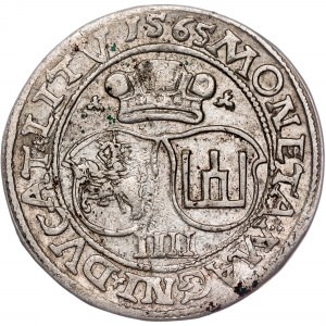 Pologne - Sigismond II August Czworak 1565 Vilnius