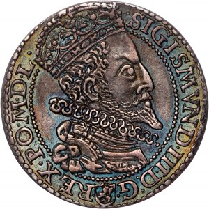 Polonia - Sigismondo III Vasa 6 Groschen 1599 Marienburg