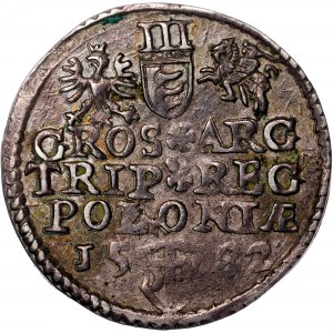 Pologne - Stefan Batory. Trojak (3 grosze) 1582 Olkusz