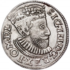 Poland - Sigismund III Vasa Groschen (Trojak) 1589 ID