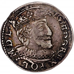 Poland - Sigismund III Vasa Groschen (Trojak) 1592 Olkusz