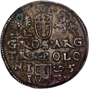 Polen - Sigismund III. Wasa Groschen (Trojak) 1595 Olkusz