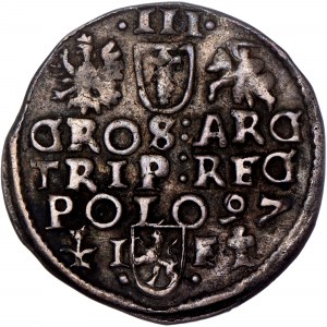 Poland - Sigismund III Vasa Groschen (Trojak) 1597 Wschowa