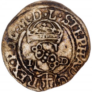Pologne - Stephen Bathory, Schilling Olkusz 1583 ID