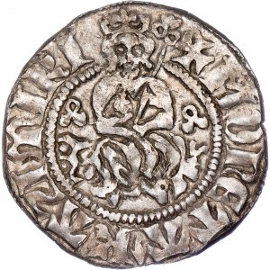 Polsko - Kazimierz III Wielki Groschen (Grosz)