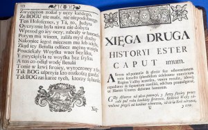 Die Bücher Esther, Judith, Susanna, aus der Heiligen Schrift ausgewählt... Lemberg 1747