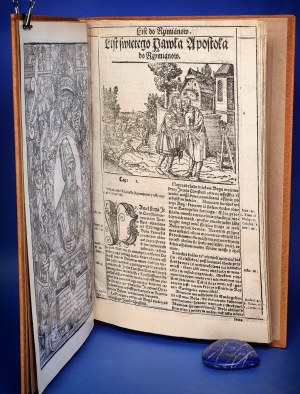Leopolita Bible 1561 - Three Epistles - To the Romans, Corinthians - HYMN ON LOVE.