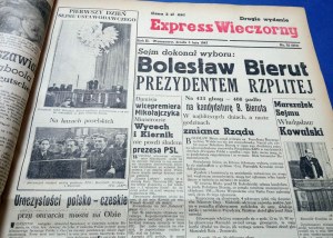 Evening Express 1947 Polročenka, 170 vydaní