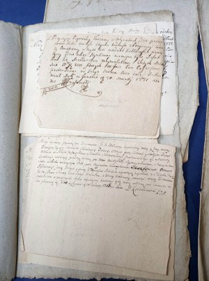 Para-bank archives of starosta Skarbek, from the 18th century. Lviv