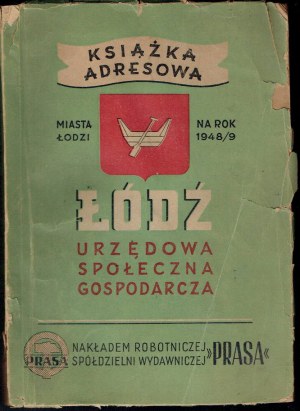 Address book ŁÓDŹ 1948/49