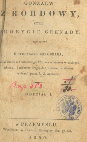 Zrušenie 50000 Turkov a Tatárov Jánom III Sobieskym. Przemyśl 1830