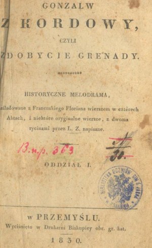 Zniesienie 50000 Turków i Tatarów przez Jana III Sobieskiego. Przemyśl 1830