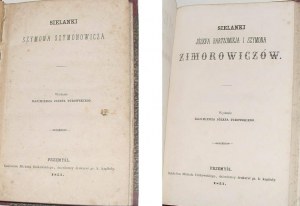 Idylls of Zimorowicz + Szymonowicz Przemyśl 1857