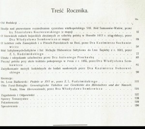 Jahrbuch der Heraldischen Gesellschaft von Lviv 1920