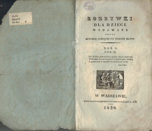 DIVERTISSEMENTS POUR ENFANTS 1828