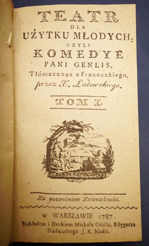 Teatr Dla Użytku Młodych - Komedie Piękna i Bestia 1787