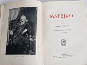 WITKIEWICZ - MATEJKO 1910 BEL EXEMPLAIRE