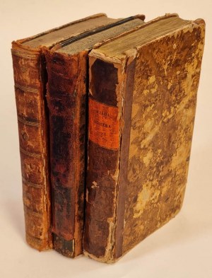 L'Iliade HOMER 1827, 3 volumes Complet