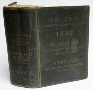 ANNUAIRE DE L'INDUSTRIE ET DU COMMERCE POLONAIS 1932