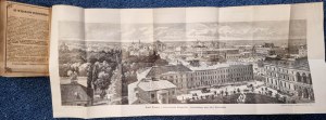 Průvodce Varšavou a okolím pro rok 1873/4 s mapami města, železničními mapami a dřevoryty