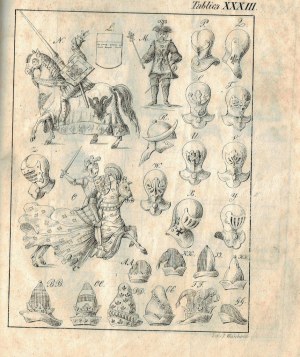 Malinowski Heraldyka to jest nauka o herbach 1841, gravures