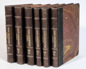 Histoire intérieure de la Pologne sous le règne de Stanislas Auguste (1764-1794), KORZON, 6 volumes complets.