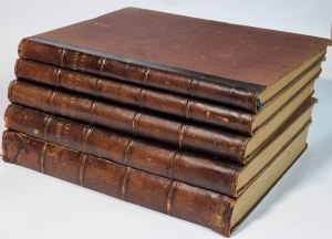 A. SOKOŁOWSKI, History of Poland Illustrated 1899, 5 volumes, complete.