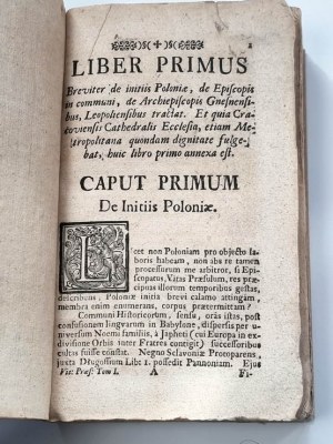 1761 VITAE PRAESULUM POLONIAE, MAGNI DUCATUS LITHVANIAE, POZNAŃ