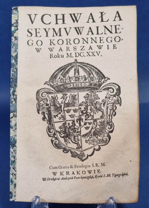 1625 Risoluzione del generale della Corona Seym