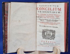 Sacrosanctum Concilium Tridentinum 1758