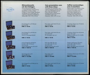 Numismatisches Zubehör, Leuchtturm-Präsentationskoffer