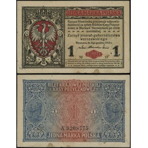 Pologne, 1 mark polonais, 9.12.1916
