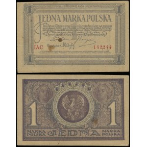 Pologne, 1 mark polonais, 17.05.1919