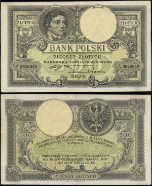Polonia, 500 zloty, 28.02.1919